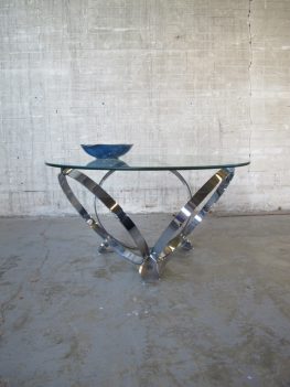 knut hesterberg chromen salontafel
