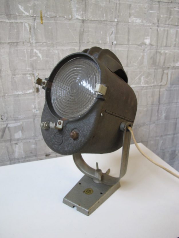 Lamp industriële Lita Theater spot jaren 60 Frankrijk