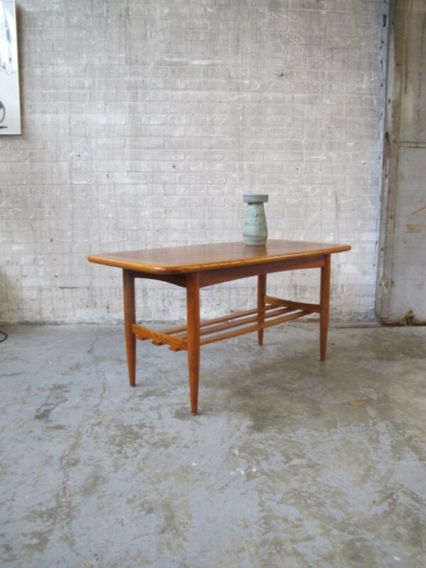 Salontafel Bovenkamp Deense stijl teakhout jaren 60