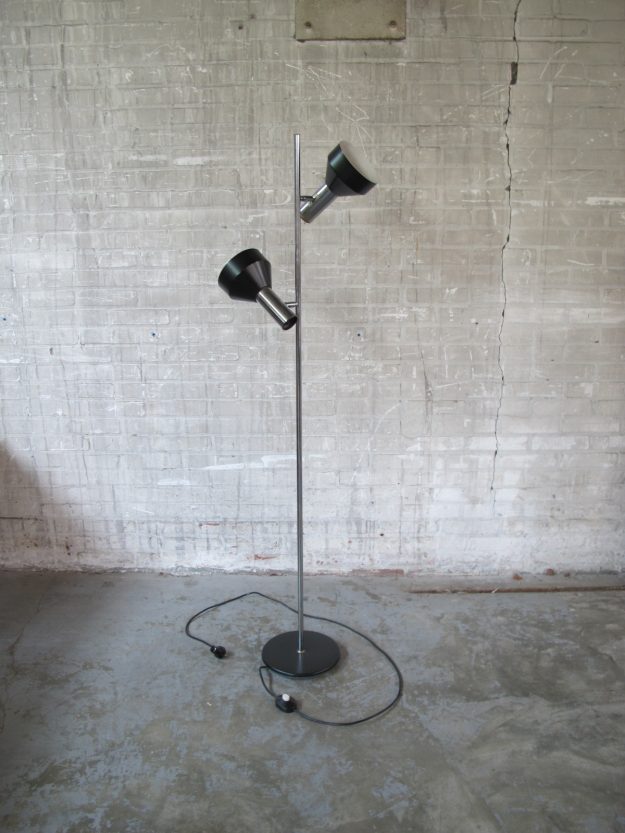 twee spots vloerlamp