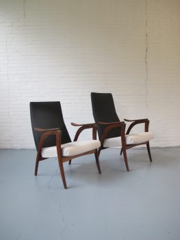 Louis van Teeffelen Yngve Ekström stijl Fauteuils Loungechair