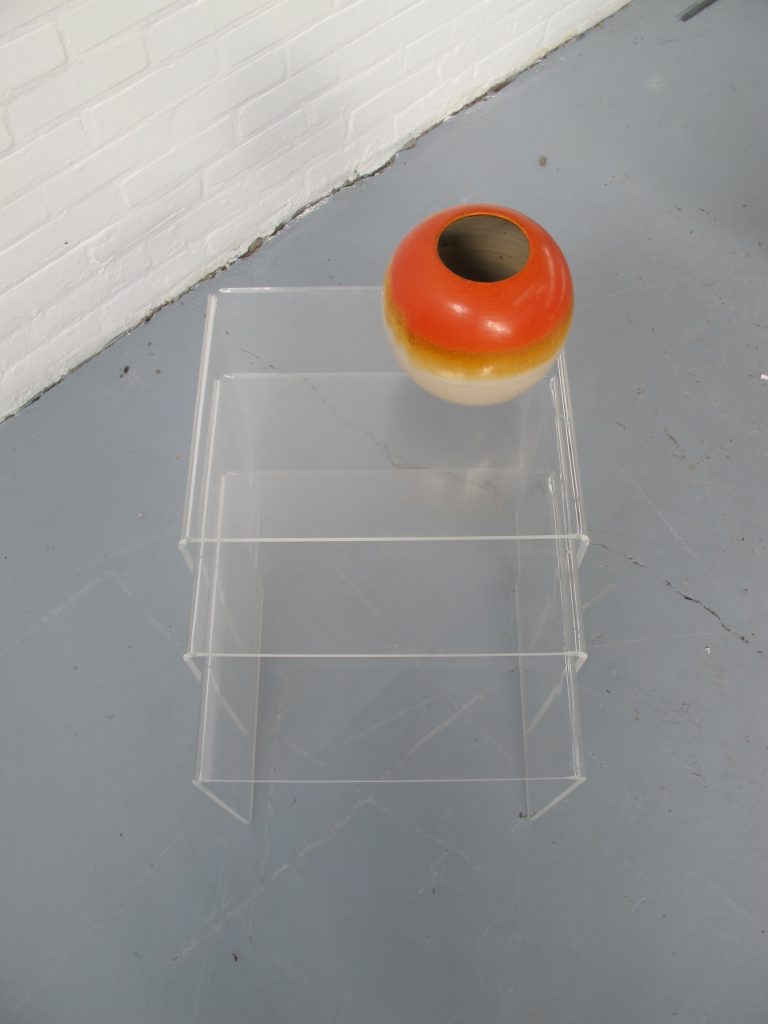 Pastoe Stijl Jaren 70 Plexiglas Nesting Tables Miniset Tafeltjes