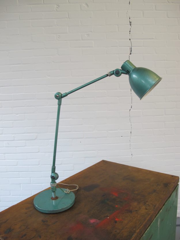 industriele Sis industriële bureaulamp midsentury vintage