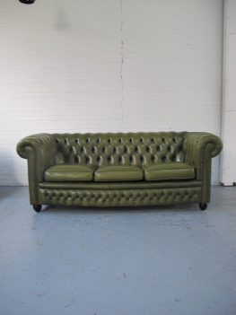 Originele Springvale Chesterfield bankstel vintage midsentury