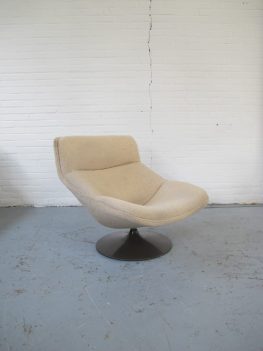 Lounge fauteuil F522 Geoffrey Harcourt Artifort vintage midsentury