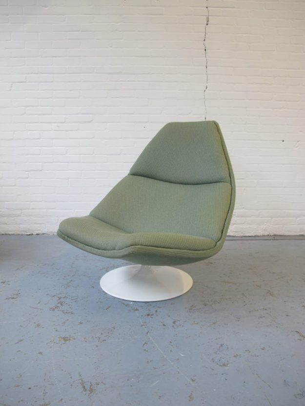 Lounge fauteuil F511 Geoffrey Harcourt Artifort vintage midsentury