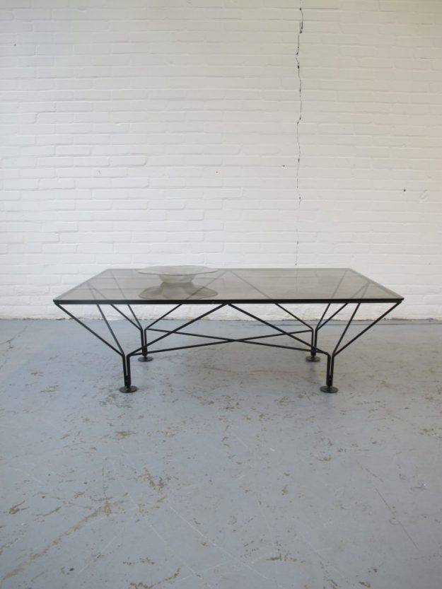 Tafel Paolo Piva B &B Italië Jaren 60 midcentury furniture vintage