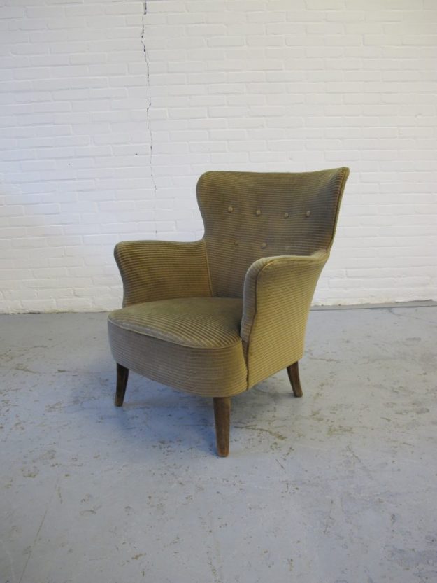 fauteuil Loungefauteuil van Theo Ruth Artifort vintage midsentury