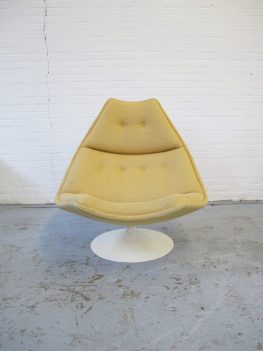 Fauteuil Loungefauteuil F588 Geoffrey Harcourt Artifort midsentury vintage