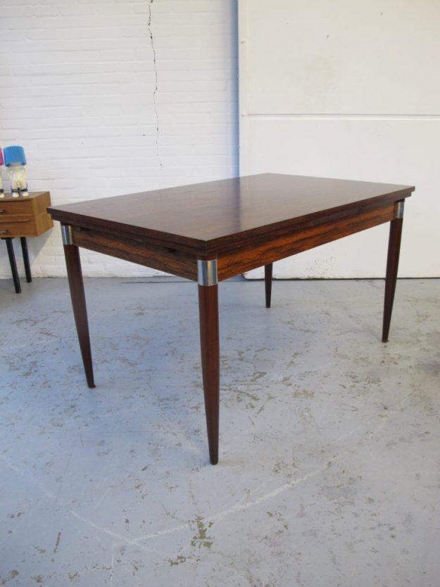 Fristho eethoek tafel jaren 60 palissander midsentury vintage