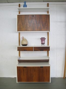 Kast Wand systeem Pastoe wandmeubel furniture vintage midsuntury