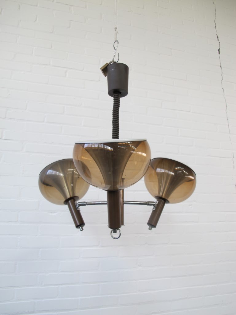 rukken Oordeel Infrarood Lamp schitterende Dijkstra drie spots hanglamp uit de jaren 70 -  Tweedehands Kopen bij Tussen Cor & Kitsch