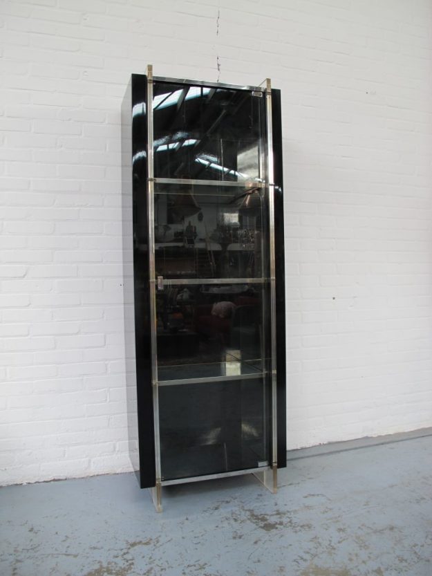 kast Rossetto Armobil Italie hoogglans vitrinekast vintage midcenturymodern