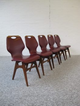 stoelen Louis van Teeffelen Topform vintage midcenturymodern midcentury