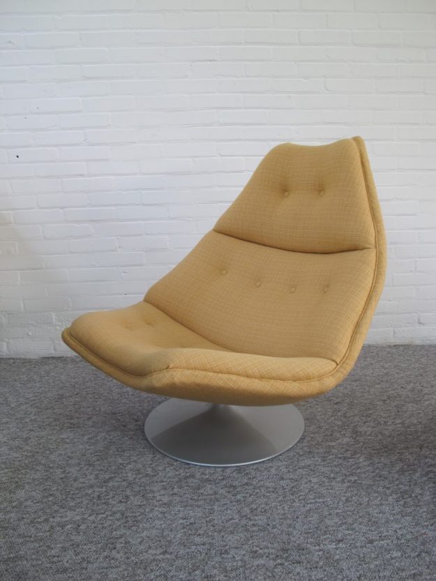 Lounge fauteuil F511 Geoffrey Harcourt Artifort midcentury vintage