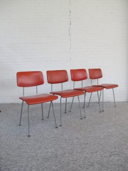 Gispen stoelen chairs A.R. Cordemeijer vintage midcentury