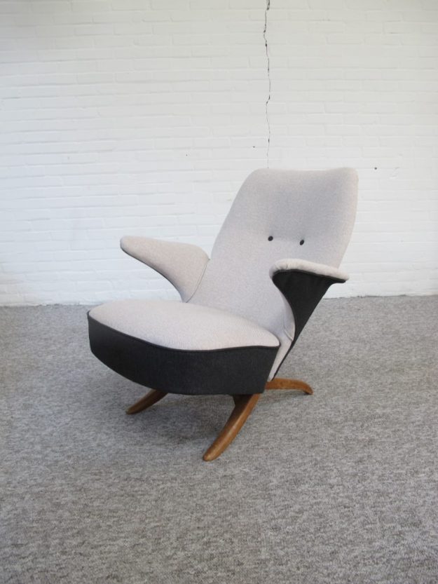 Pinguin lounge fauteuil Theo Ruth Artifort vintage midcenturymodern midcentury