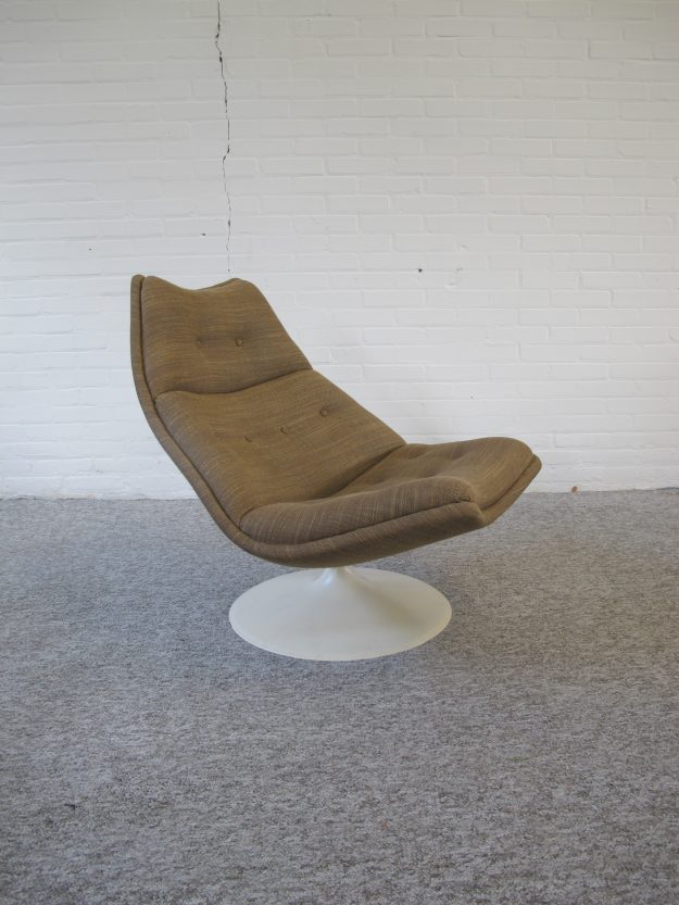 Lounge fauteuil F511 Geoffrey Harcourt Artifort vintage midcentury