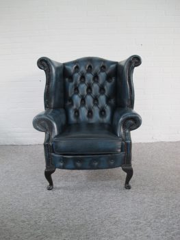 Originele Winchester Chesterfield fauteuil vintage midcentury