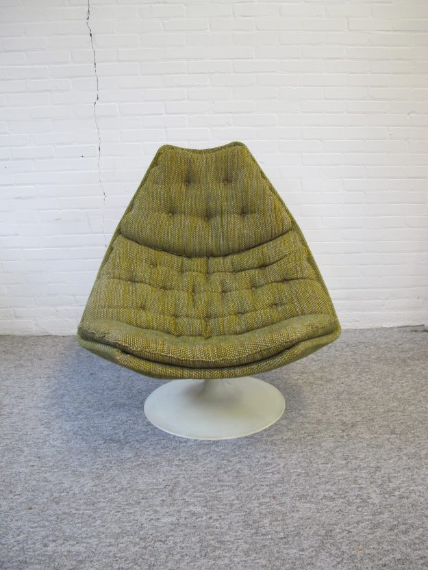 Lounge fauteuil F588 Geoffrey Harcourt Artifort vintage midcentury
