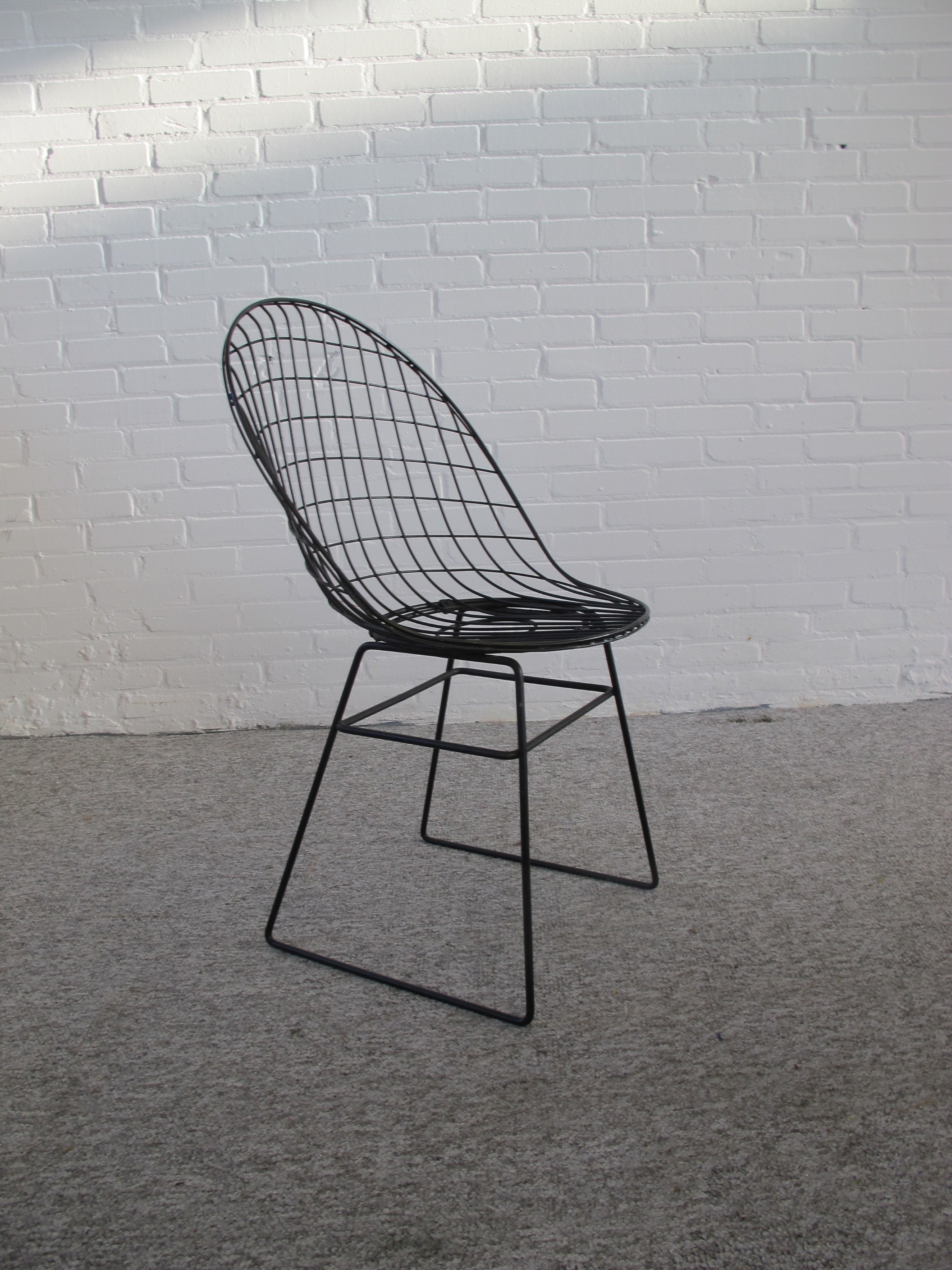 stoel wire chair Cees Braakman A.Dekker UMS Pastoe vintage midcentury