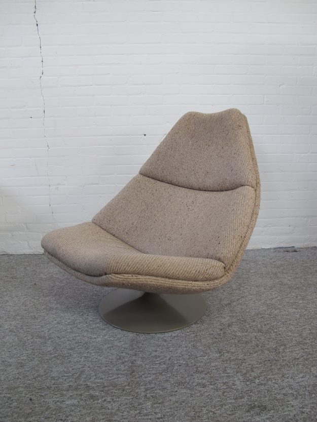 Fauteuil loung chair Artifort F510 Geoffrey Harcourt Artifort vintage midcentury