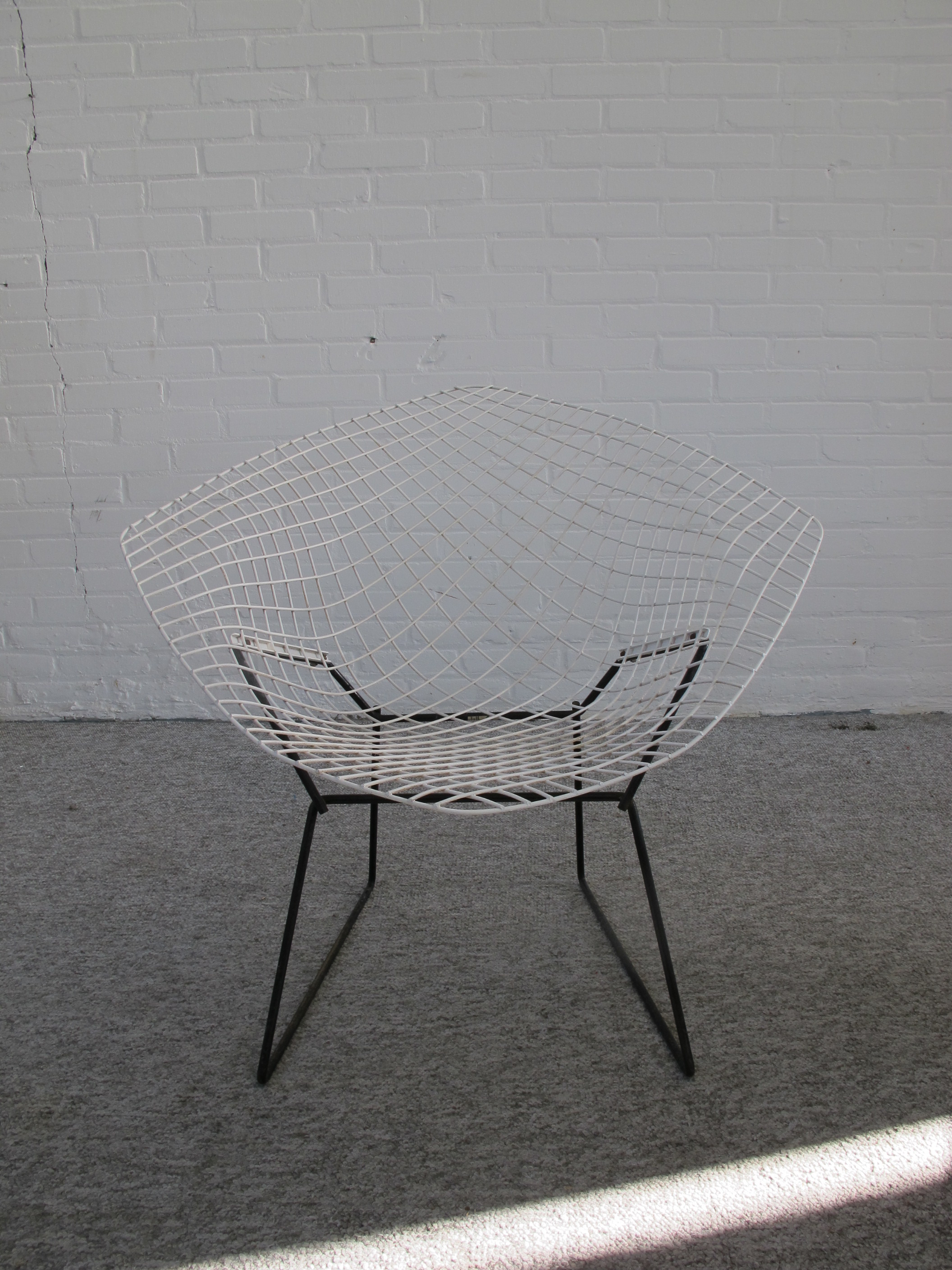 fauteuil Diamond Chair Harry Bertoia Knoll International vintage midcentury