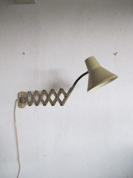 Lamp Hala schaarlamp wandlamp vintage midcentury
