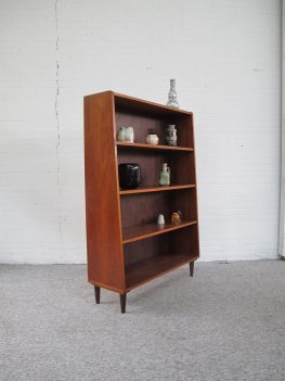Kast Pastoe teakhouten highboard boekenkastje vintage midcentury