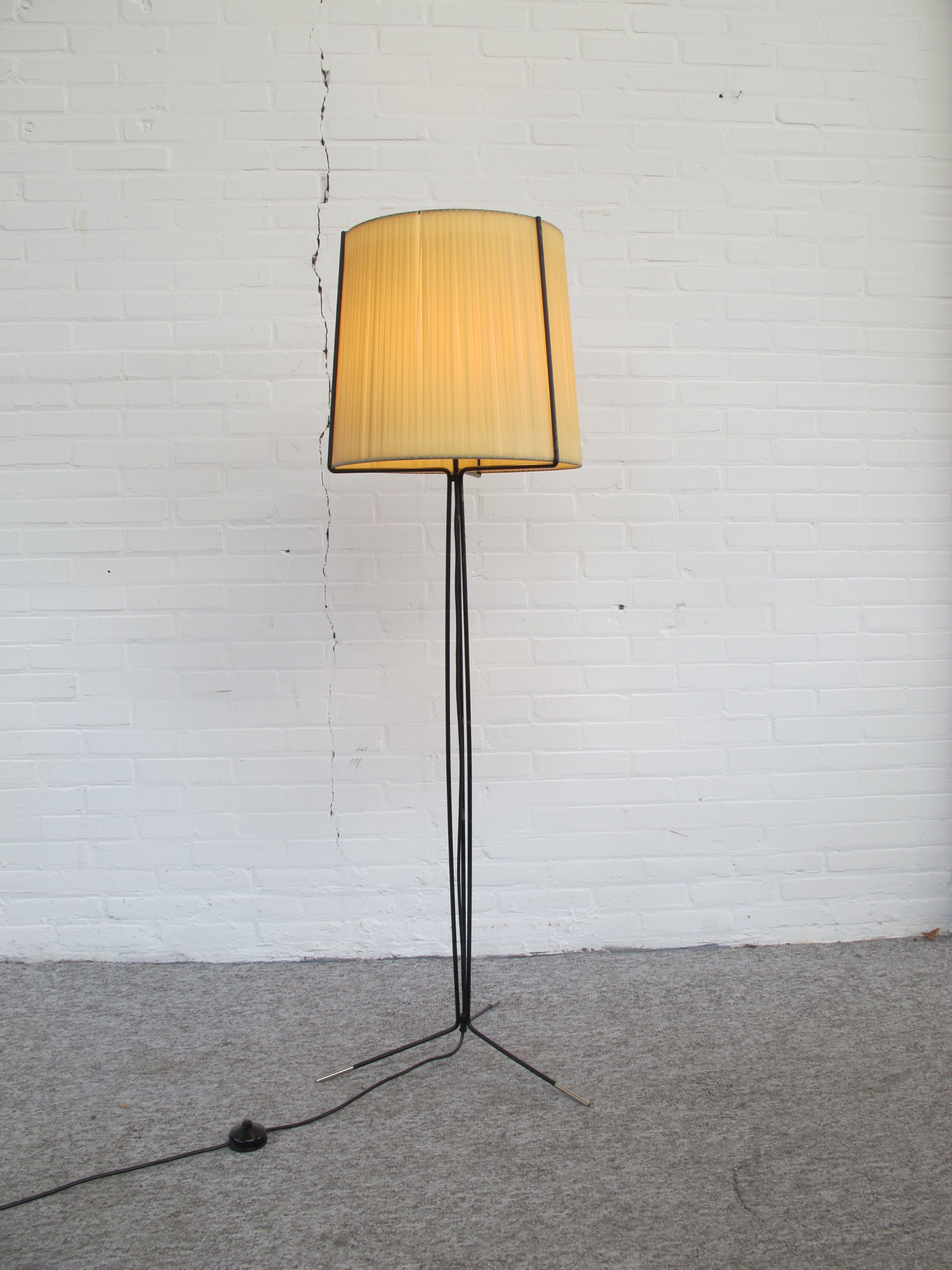 Vloerlamp Floorlamp Lamp French Mathieu Mategot midsentury vintage