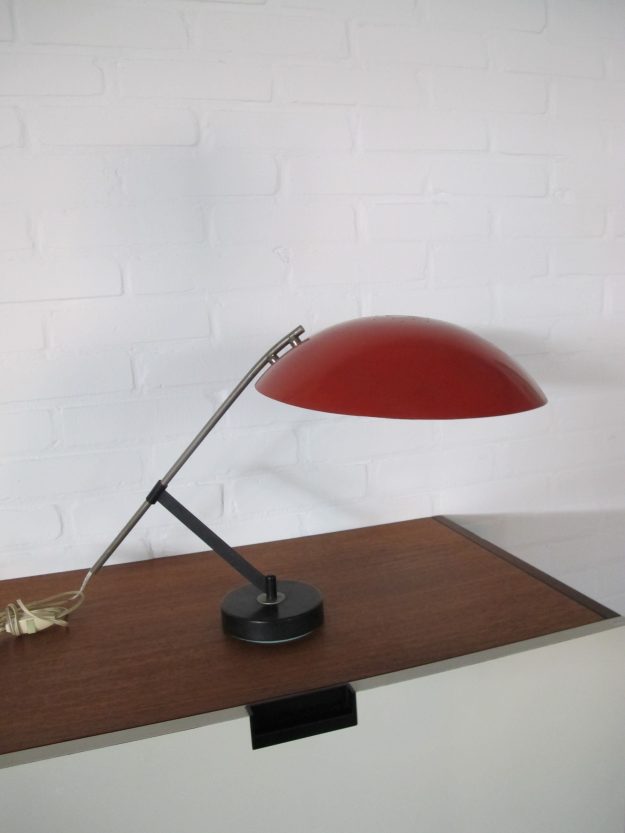 Lamp bureaulamp van Floris Fiedeldij voor Artimeta midsentury vintage