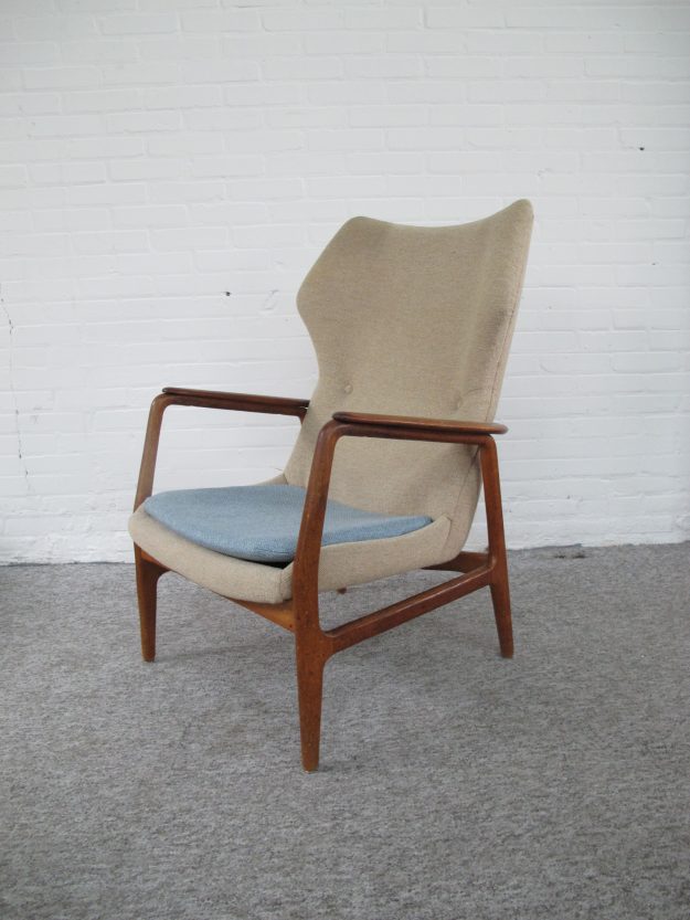 lounge chair fauteuil Aksel Bender Madsen Bovenkamp vintage midcentury