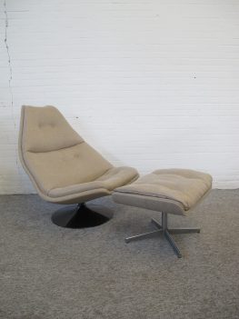 Fauteuil lounge Chair F511 Geoffrey Harcourt Artifort Vintage midcentury