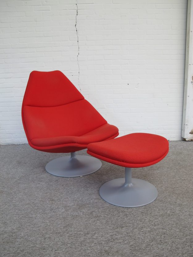 Fauteuil F510 Ottoman Geoffrey Harcourt Artifort vintage retro midcentury