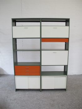 Kast wandmeubel model5600 André Cordemeijer Gispen vintage retro midcentury
