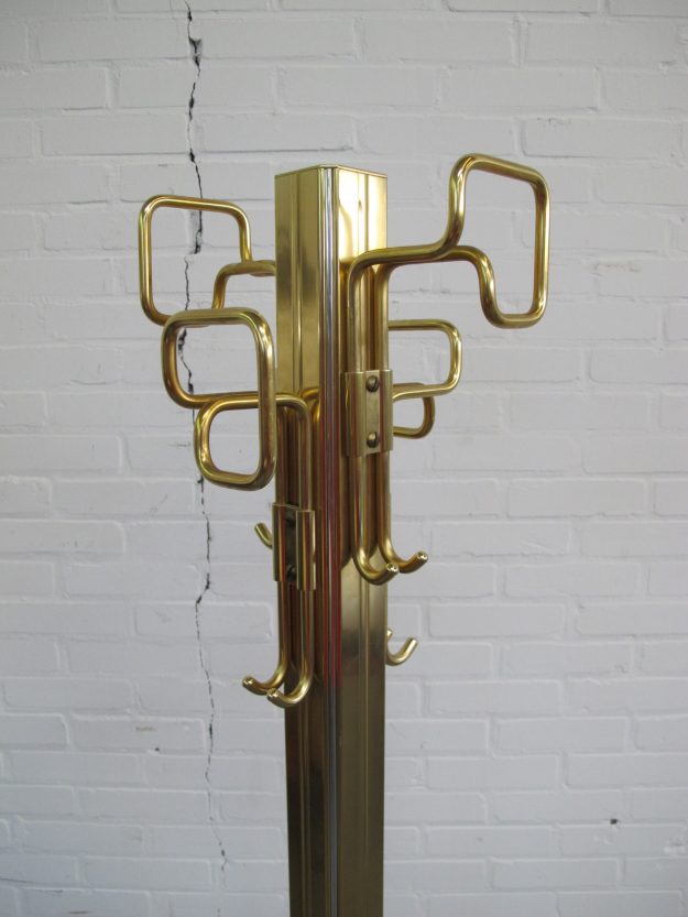 Kapstok coat rack Belgo Chrome Hollywood regency vintage midcentury