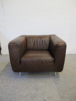 Fauteuil Gerard van den Berg Label lounge Chair vintage midcentury