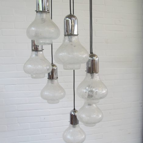 Lamp lamps Raak Amsterdam space age hanglampen vintage midcentury