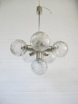 Lamp Peil and Putzler space age hanglamp vintage midcentury