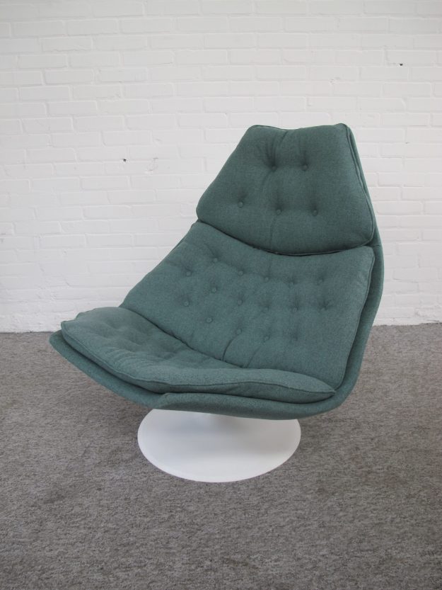 Lounge chair fauteuil F588 Geoffrey Harcourt Artifort vintage midcentury
