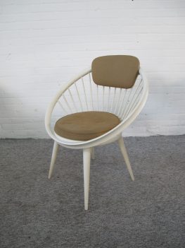 Fauteuil Armchair Circle Chair Yngve Ekström Swedese vintage midcentury