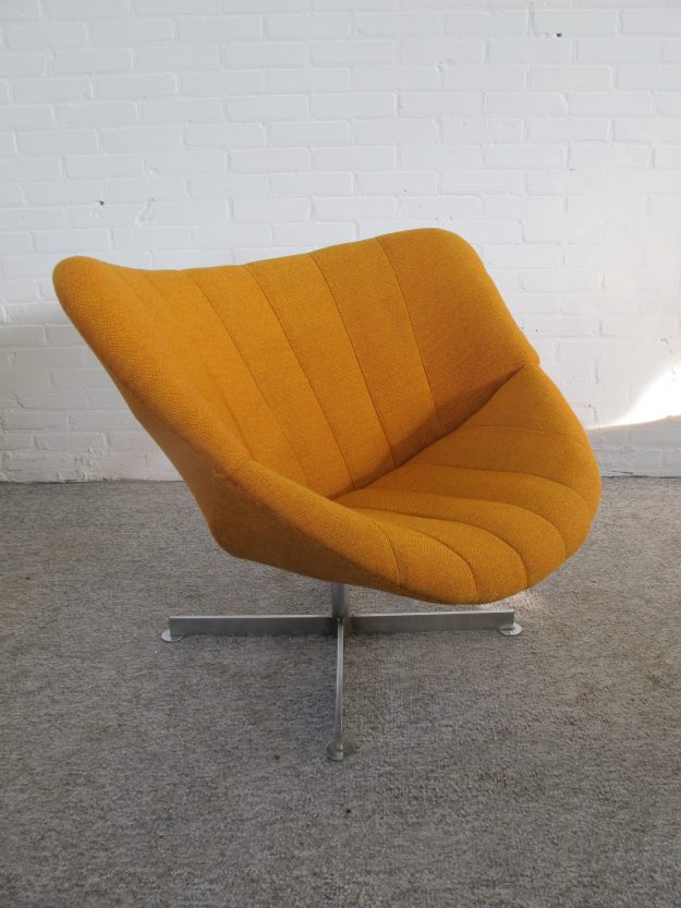 Fauteuil Lounge Chair Rudolf Wolf Rohe Noordwolde vintage midcentury