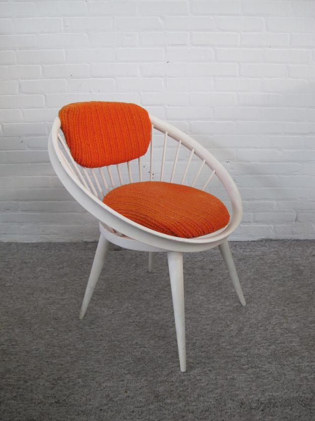 Fauteuil armchair Circle Chair Yngve Ekström Swedese vintage midcentury