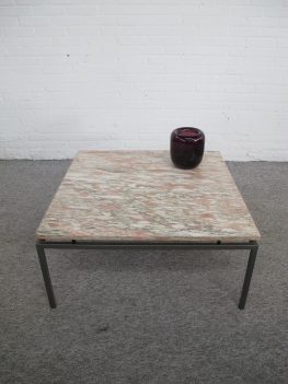 Marmer salontafel Marble coffee table Gerard van den Berg Spectrum vintage midcentury