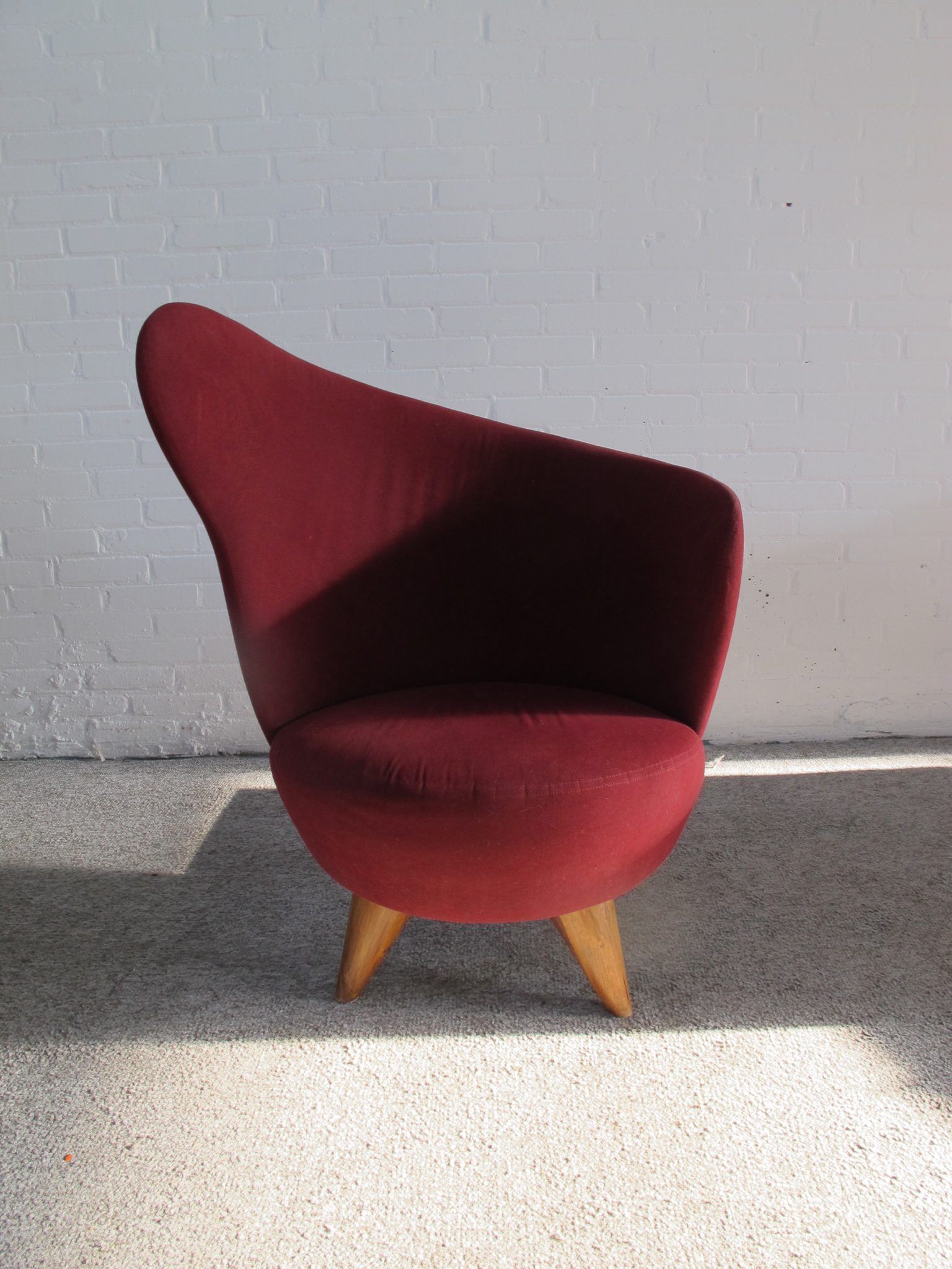 Fauteuil in Theo Ruth Artifort stijl (jaren 70) Tussen Cor &amp; Kitsch