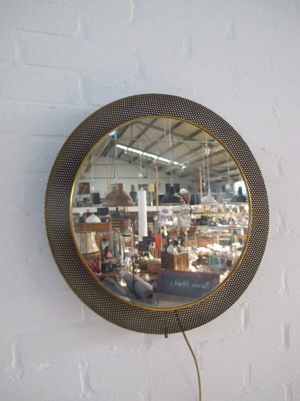 Floris Fideldij Mathieu Mategot Artimeta mirror spiegel vintage midcentury