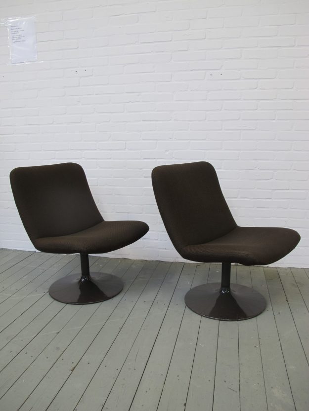 Fauteuil armchair Geoffrey Harcourt Artifort fauteuils vintage midcentury