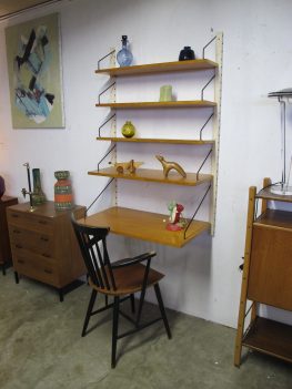Wandmeubel wall system Poul Cadovius Royal System wandsysteem vintage midcentury