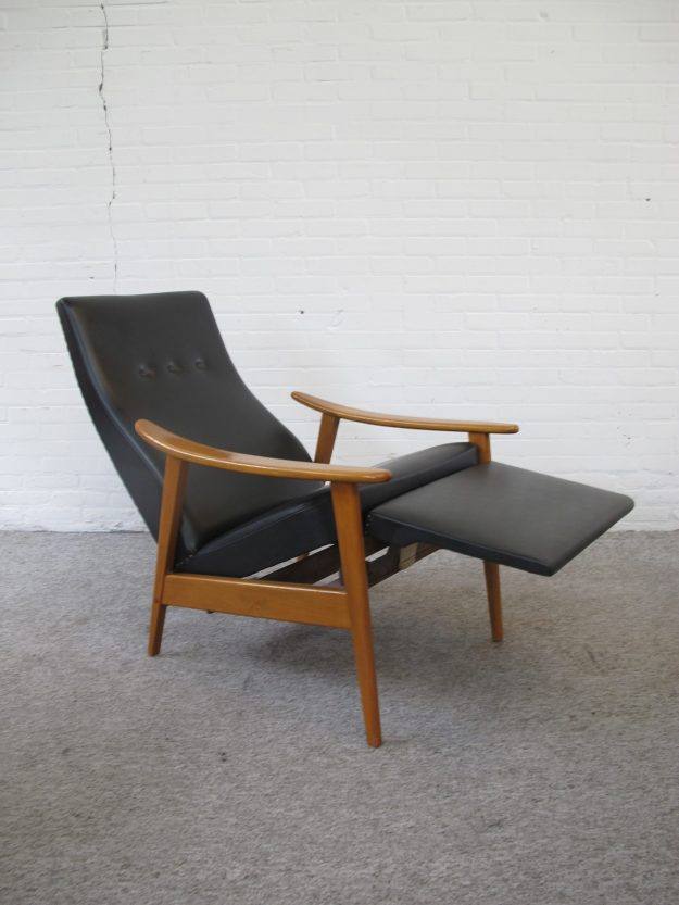 Fauteuil Milo Baughman adjustable relax lounge Chair vintage midcentury