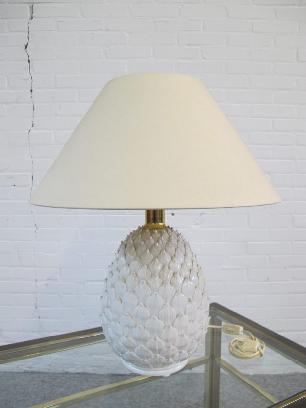 annanas lamp Pineapple table lamp Hollywood Regency vintage midcentury